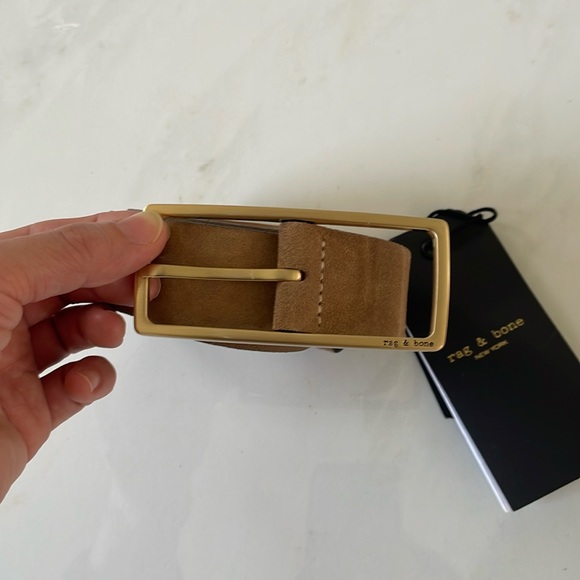 Rag & Bone Rebound Belt- Camel Size S - Picture 4 of 16